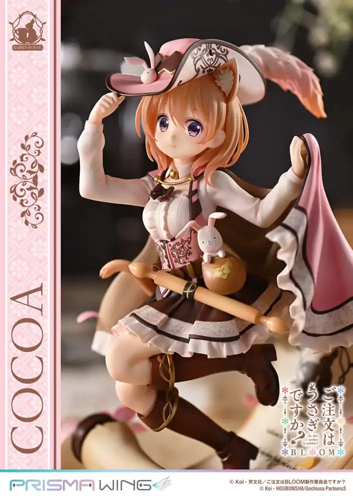 Ist die Bestellung ein Hase? Bloom Prisma Wing PVC-Statue 1/7 Cocoa 21 cm Produktfoto