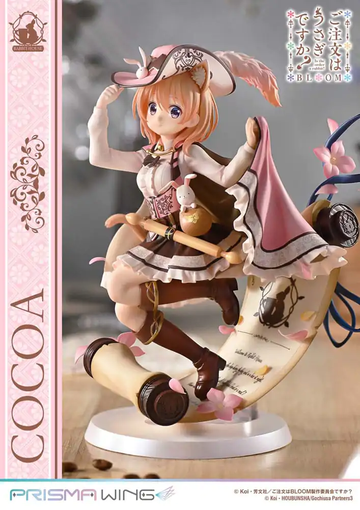 Ist die Bestellung ein Hase? Bloom Prisma Wing PVC-Statue 1/7 Cocoa 21 cm Produktfoto