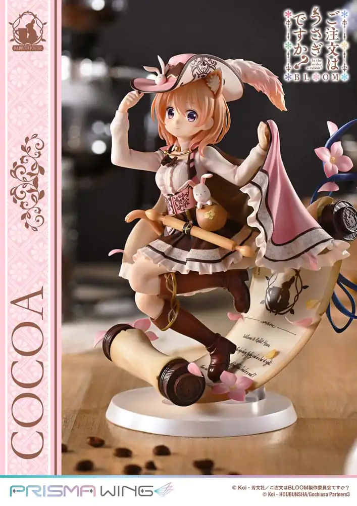 Ist die Bestellung ein Hase? Bloom Prisma Wing PVC-Statue 1/7 Cocoa 21 cm Produktfoto