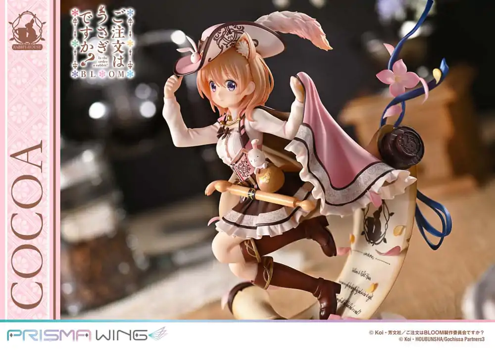 Ist die Bestellung ein Hase? Bloom Prisma Wing PVC-Statue 1/7 Cocoa 21 cm Produktfoto