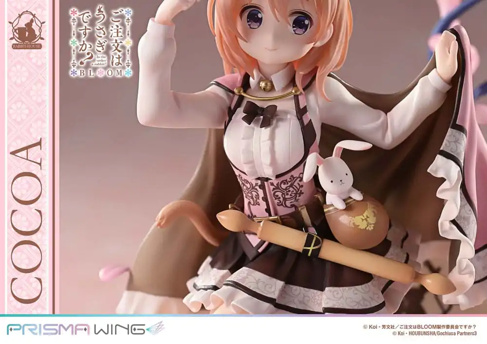 Ist die Bestellung ein Hase? Bloom Prisma Wing PVC-Statue 1/7 Cocoa 21 cm Produktfoto