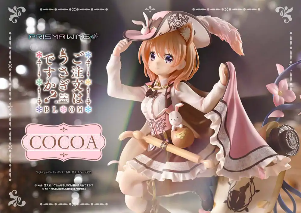 Ist die Bestellung ein Hase? Bloom Prisma Wing PVC-Statue 1/7 Cocoa 21 cm Produktfoto