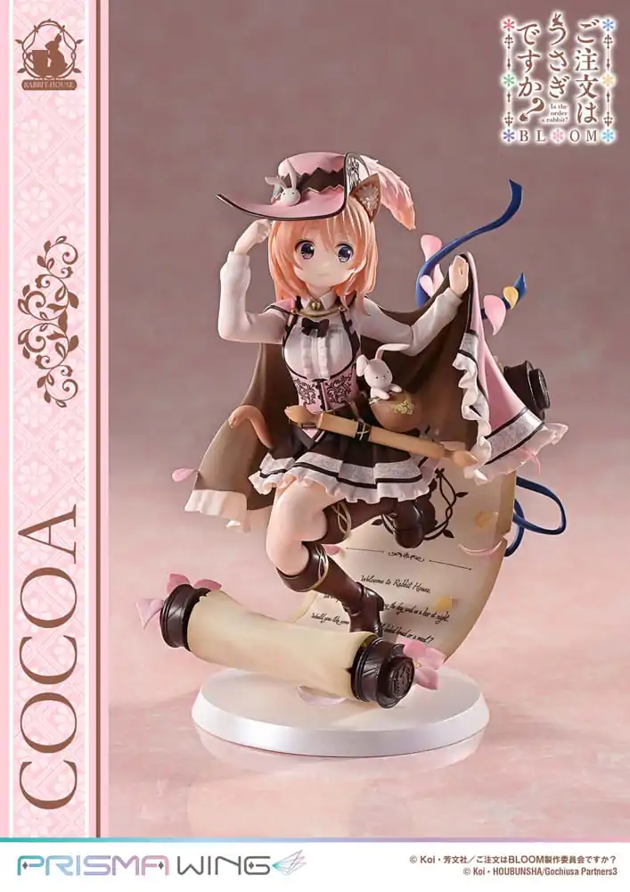 Ist die Bestellung ein Hase? Bloom Prisma Wing PVC-Statue 1/7 Cocoa 21 cm Produktfoto