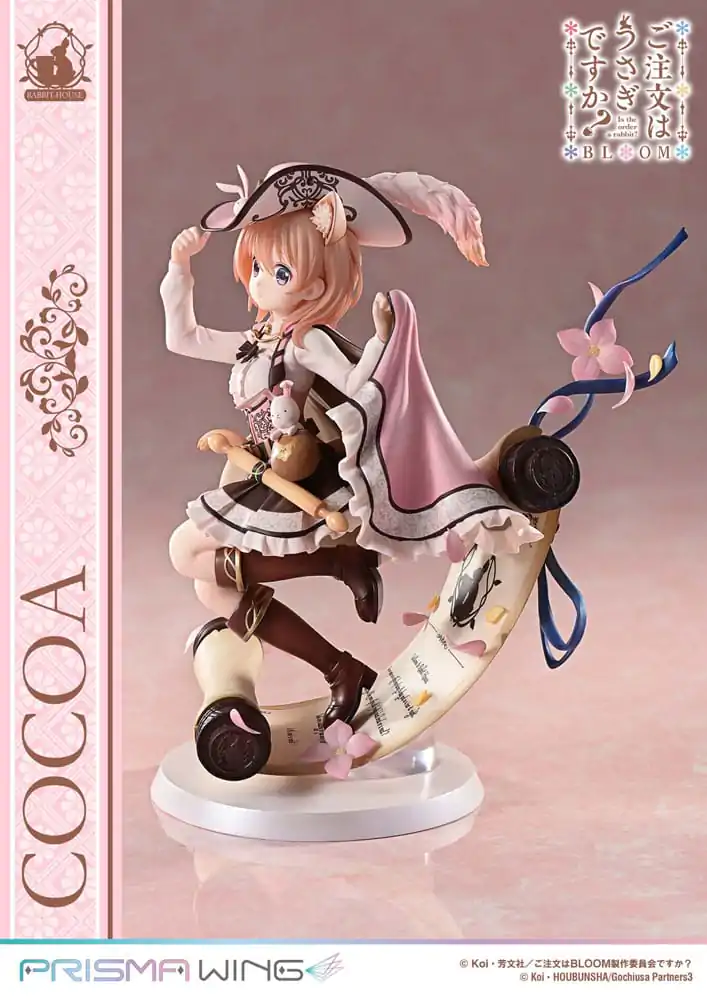 Ist die Bestellung ein Hase? Bloom Prisma Wing PVC-Statue 1/7 Cocoa 21 cm Produktfoto