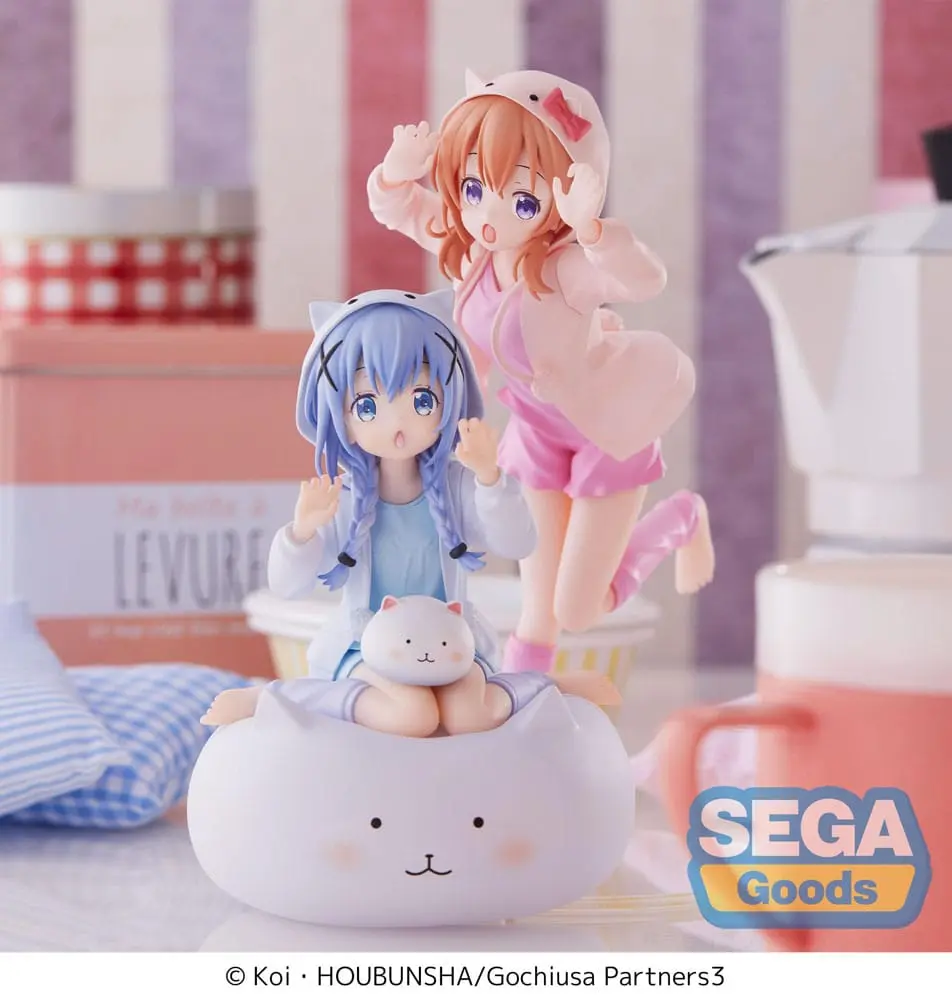 Is the Order a Rabbit Luminasta PVC Statue Rabbit House Tea Party: BLOOM Chino 14 cm Produktfoto