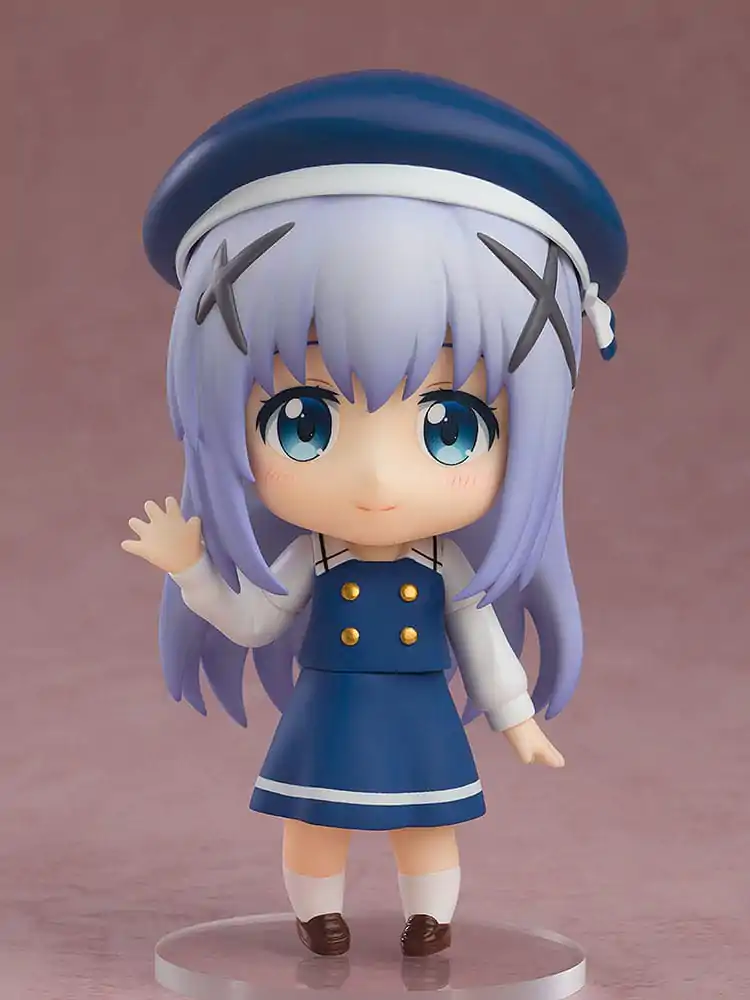 Is the Order a Rabbit Nendoroid Actionfigur Chino: Winter Uniform Ver. 10 cm termékfotó