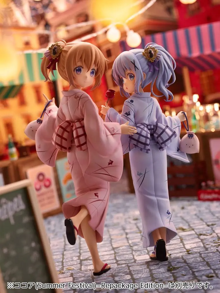 Is the order a rabbit? BLOOM PVC Statue 1/7 Cocoa (Summer Festival) Repackage Edition 23 cm Produktfoto