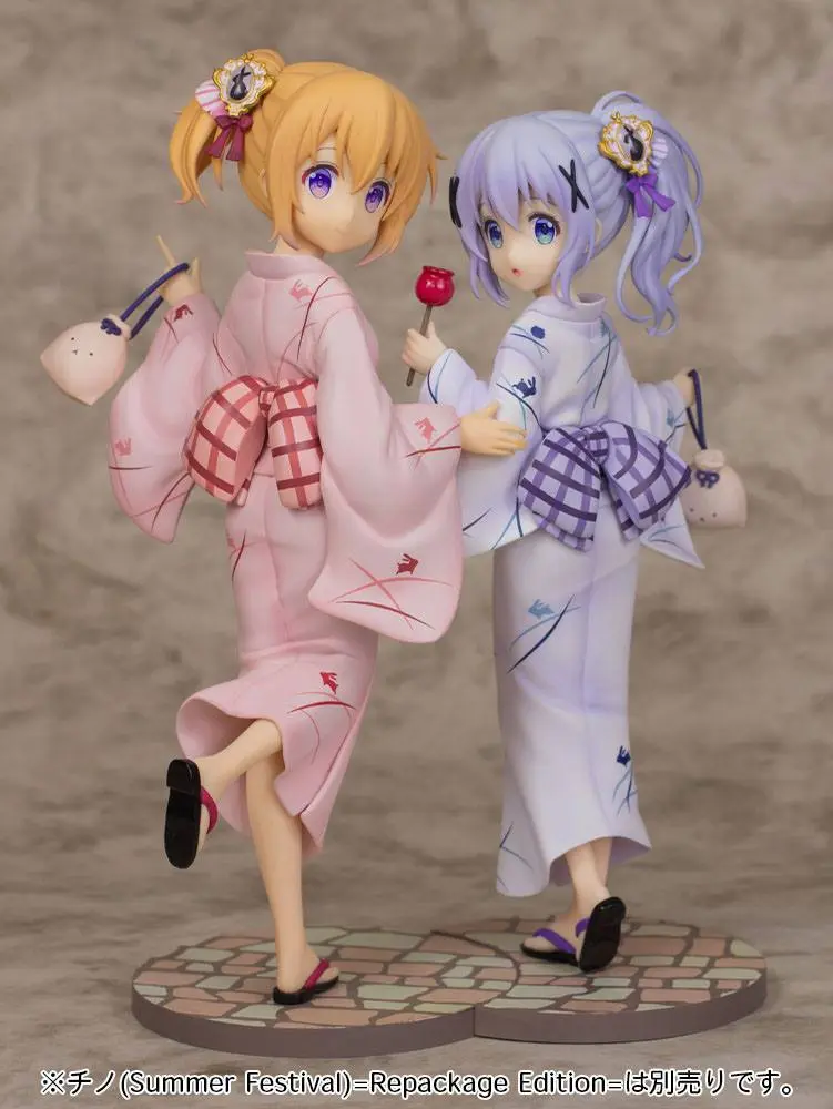 Is the order a rabbit? BLOOM PVC Statue 1/7 Cocoa (Summer Festival) Repackage Edition 23 cm Produktfoto