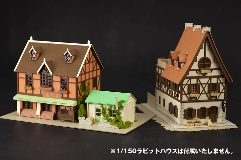 Is the order a rabbit?? Anitecture Paper Model Kit 1/150 Amausaan &amp; Syaro´s House 7 cm (3rd-run) Produktfoto