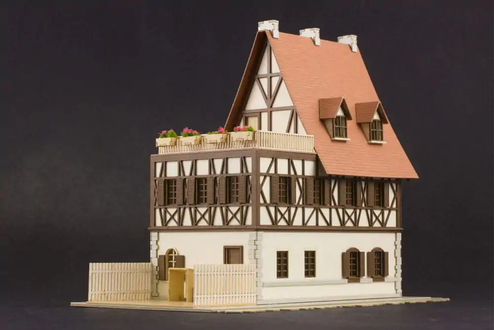 Is the order a rabbit?? Anitecture Paper Model Kit 1/150 Rabbit House 9 cm (3rd-run) Produktfoto