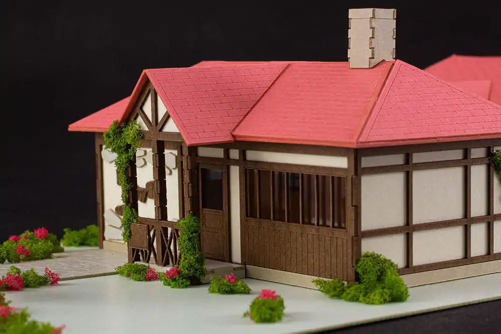 Is the order a rabbit?? Bloom Anitecture Paper Model Kit 1/150 Hot Bakery &amp; Cocoa's House 4 cm (re-run) Produktfoto