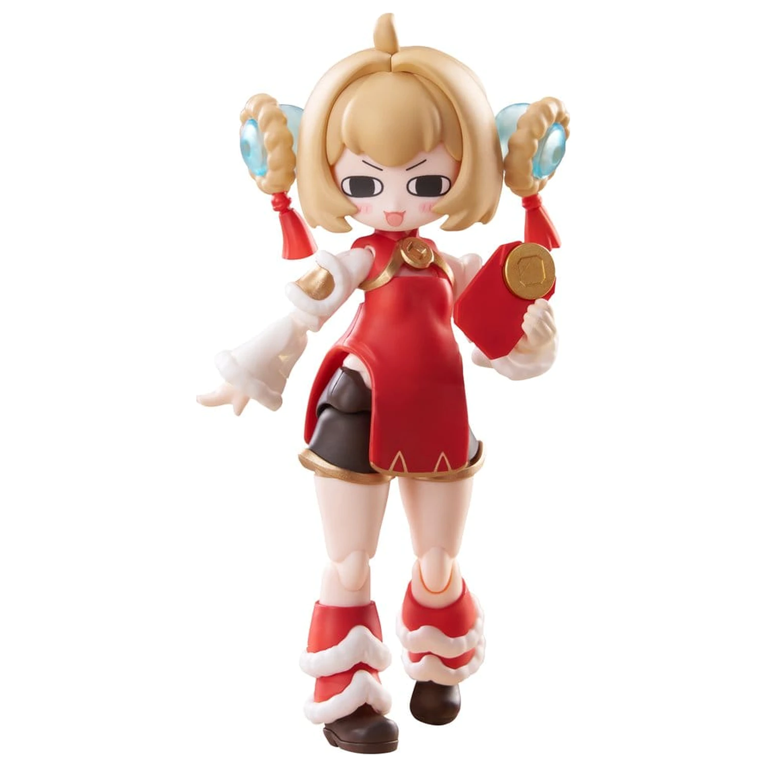 Isekai Ryoko no Techo Plastic Modelbausatz SP01 New Warrior Lennie Brown New Year Ver. 14 cm Produktfoto