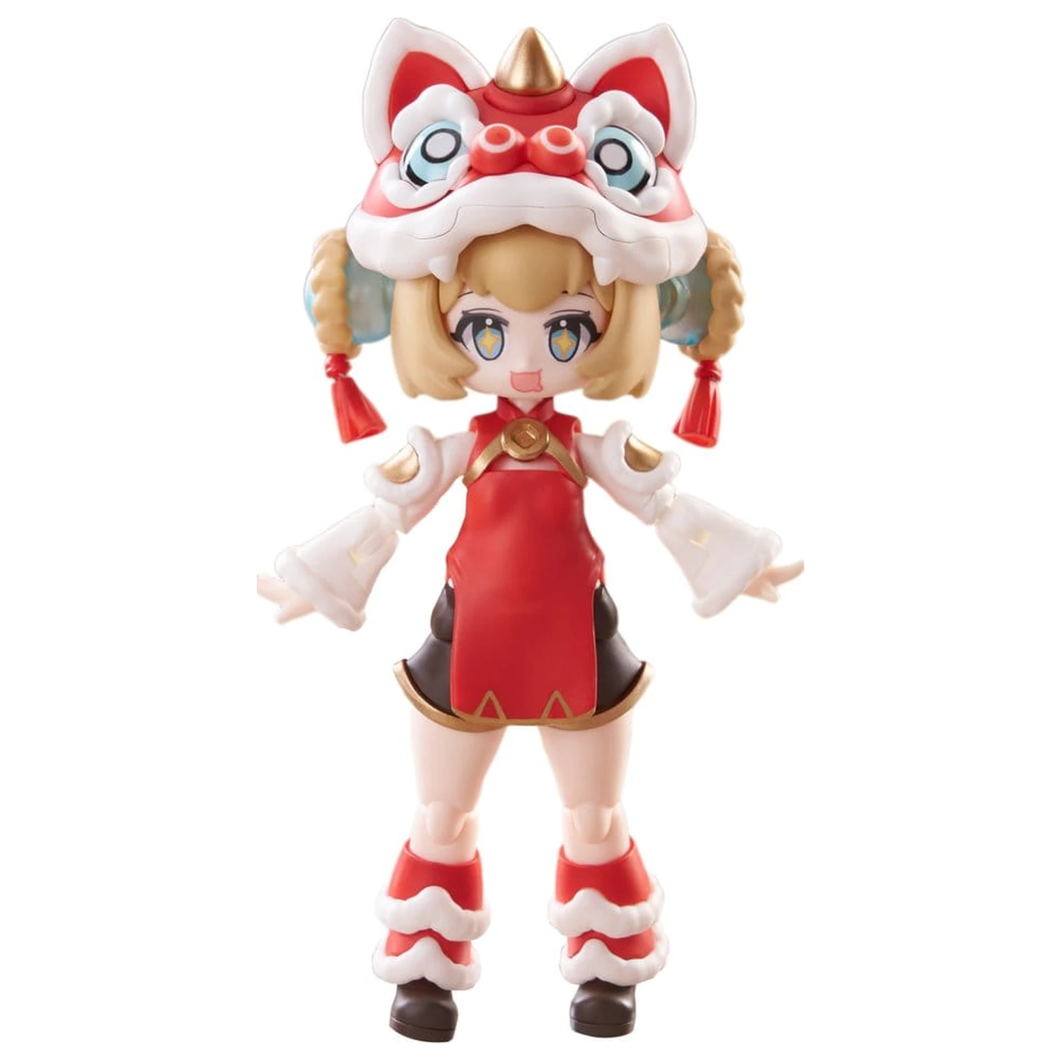 Isekai Ryoko no Techo Plastic Modelbausatz SP01 New Warrior Lennie Brown New Year Ver. 14 cm Produktfoto