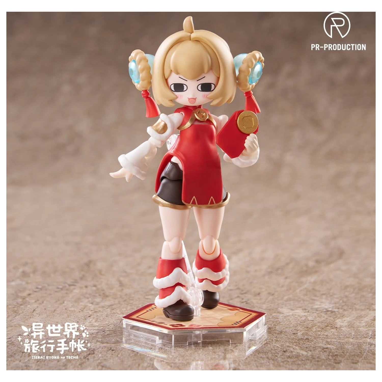 Isekai Ryoko no Techo Plastic Modelbausatz SP01 New Warrior Lennie Brown New Year Ver. 14 cm Produktfoto