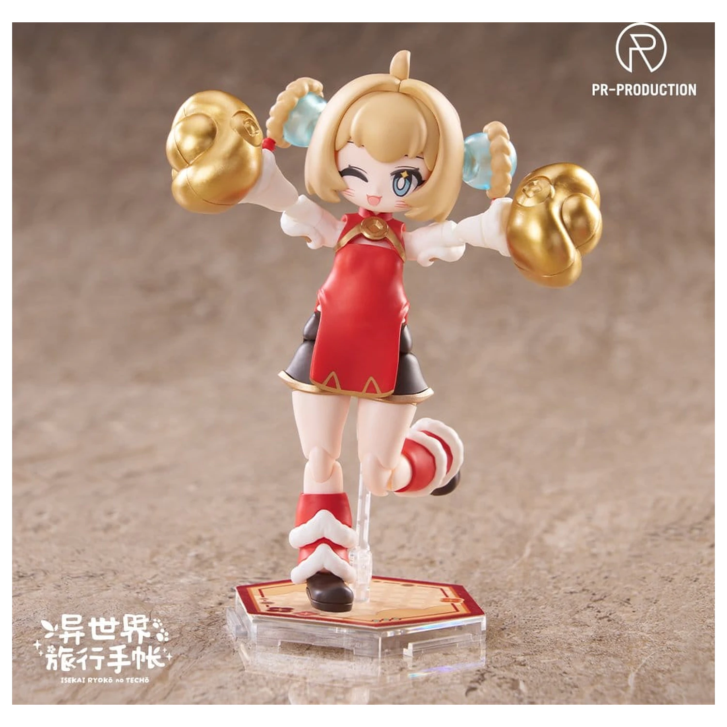 Isekai Ryoko no Techo Plastic Modelbausatz SP01 New Warrior Lennie Brown New Year Ver. 14 cm Produktfoto
