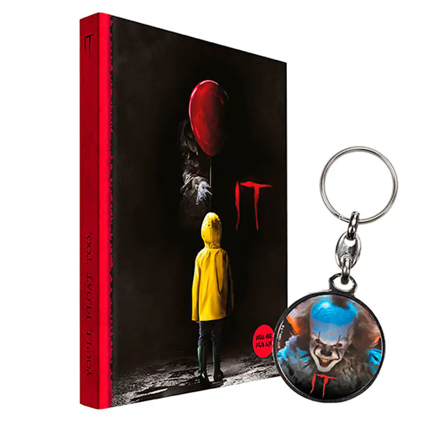 IT Notebook mit Licht und Schlüsselanhänger Produktfoto