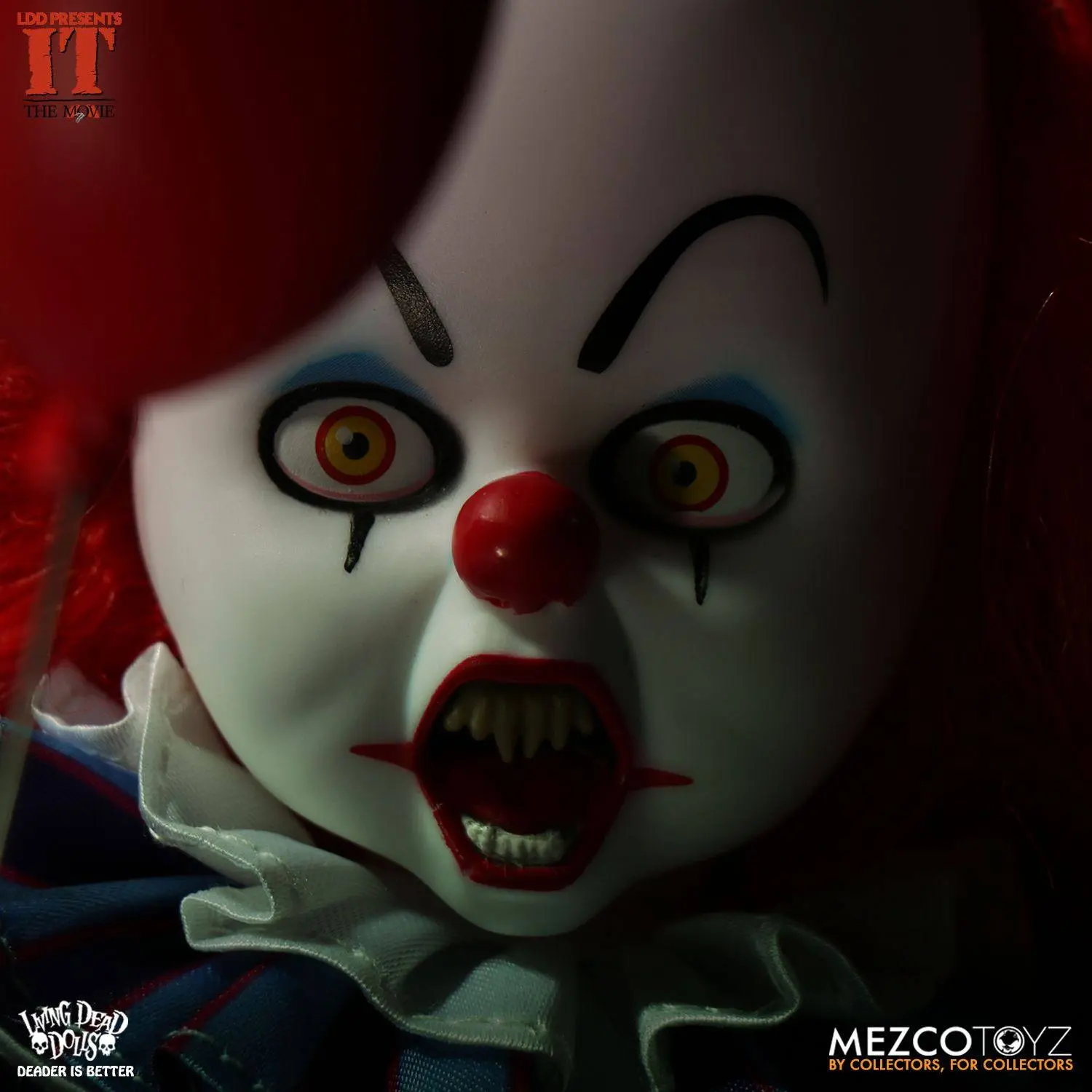 Stephen Kings Es Living Dead Dolls Puppe Pennywise 25 cm termékfotó