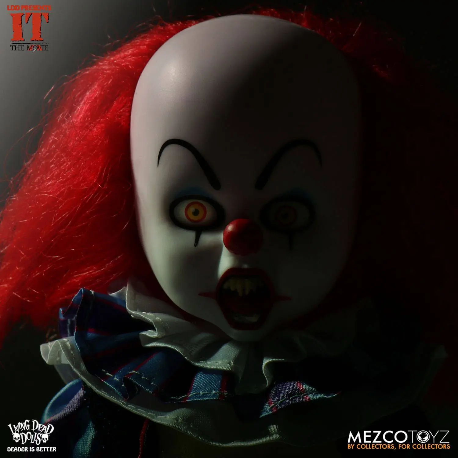 Stephen Kings Es Living Dead Dolls Puppe Pennywise 25 cm termékfotó