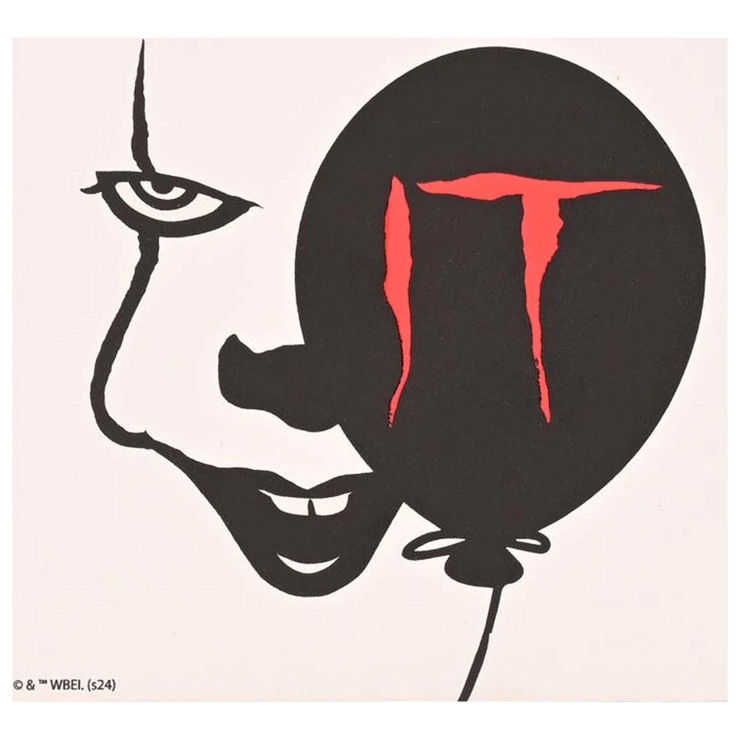 IT Pennywise & Balloon Keramik Quadrat Untersetzer Produktfoto