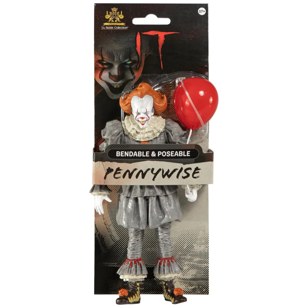 Stephen Kings Es Bendyfigs Biegefigur Pennywise 19 cm Produktfoto