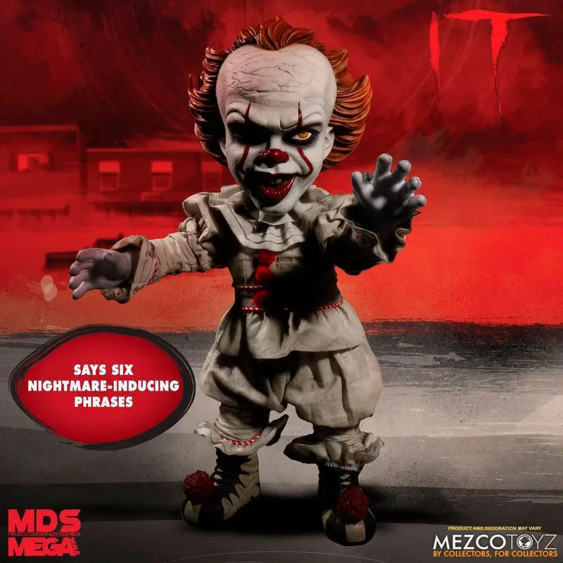 Stephen Kings Es 2017 Designer Series Sprechende Puppe Pennywise 38 cm termékfotó