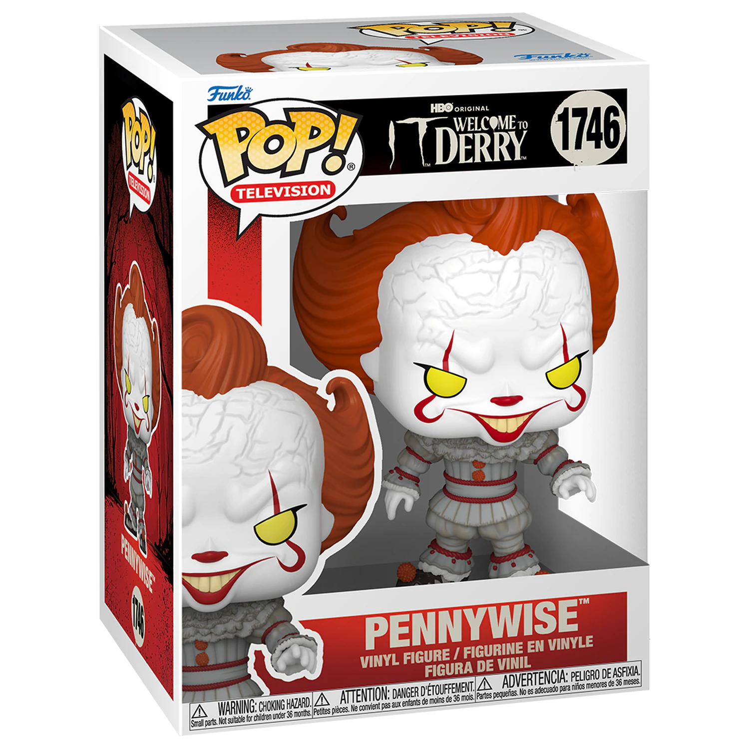It-Welcome to Derry Funko POP! Plus Vinyl Figur Pennywise the Dancing Clown 9 cm Produktfoto