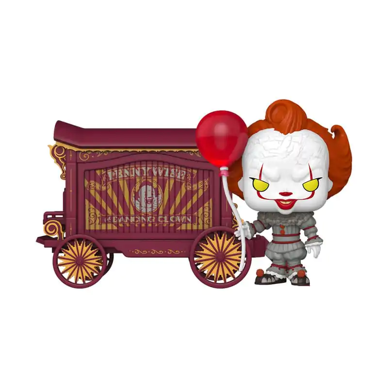 It-Welcome to Derry Funko POP! Town Vinyl Figur Pennywise & Wagon 9 cm Produktfoto