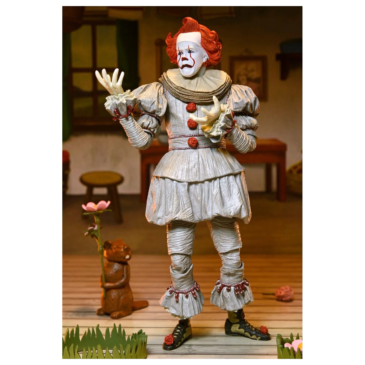It: Welcome To Derry Actionfigur Ultimate Bob Gray As Pennywise 18 cm Produktfoto