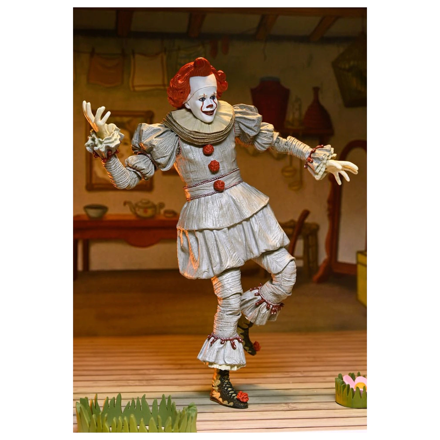 It: Welcome To Derry Actionfigur Ultimate Bob Gray As Pennywise 18 cm Produktfoto