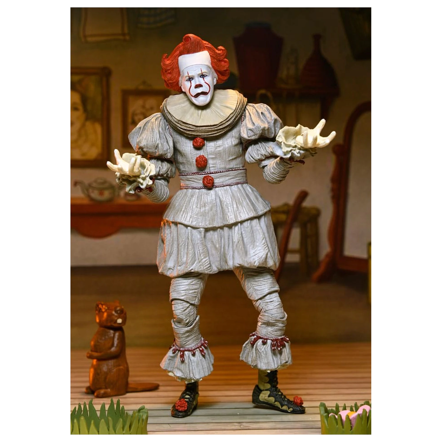 It: Welcome To Derry Actionfigur Ultimate Bob Gray As Pennywise 18 cm Produktfoto