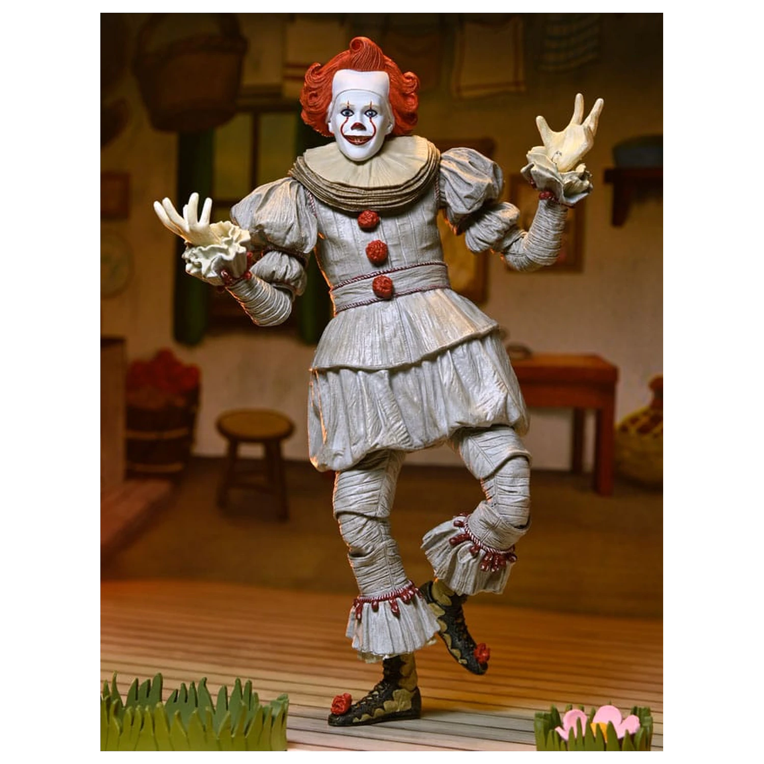 It: Welcome To Derry Actionfigur Ultimate Bob Gray As Pennywise 18 cm Produktfoto