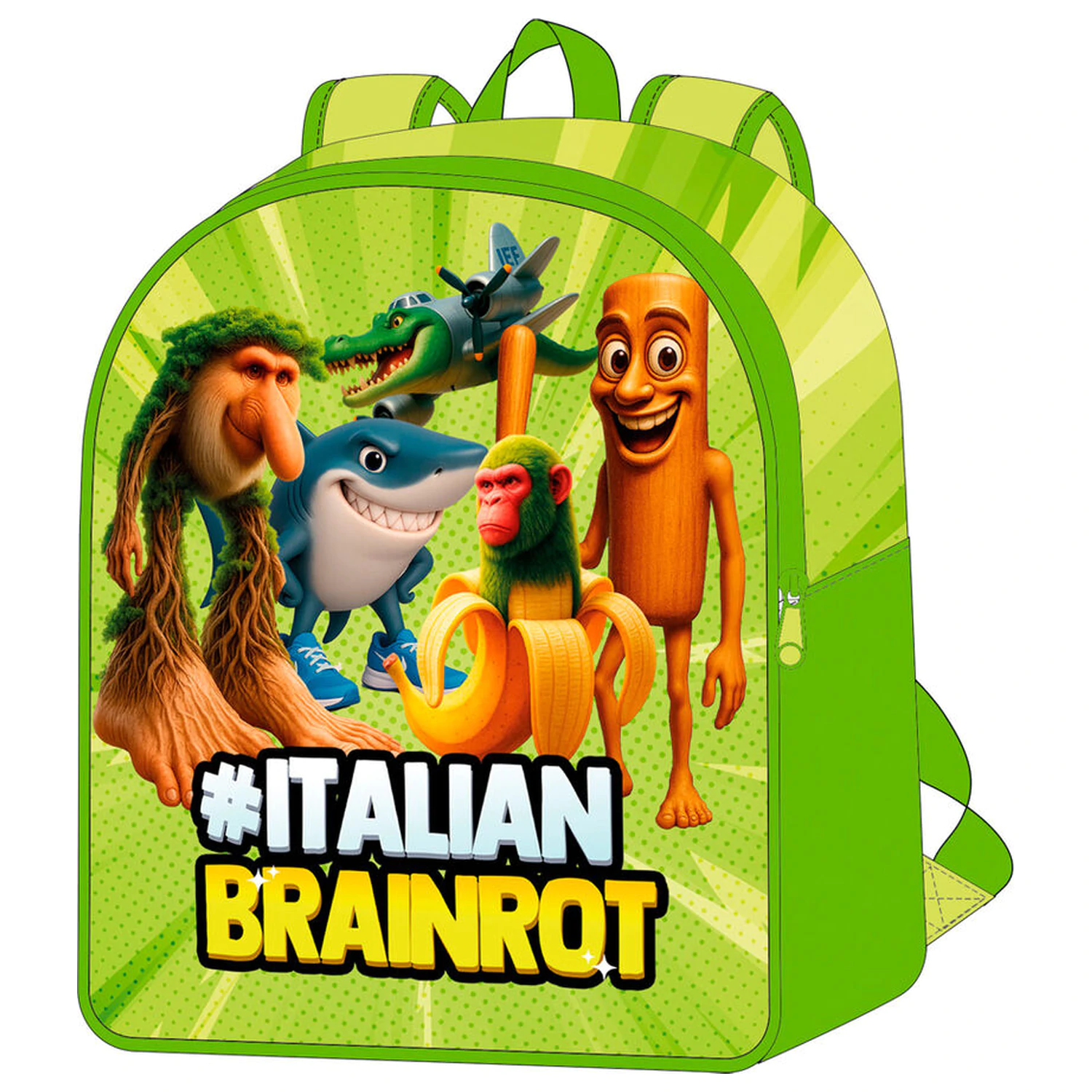 Italian Brainrot Rucksack 28cm Produktfoto