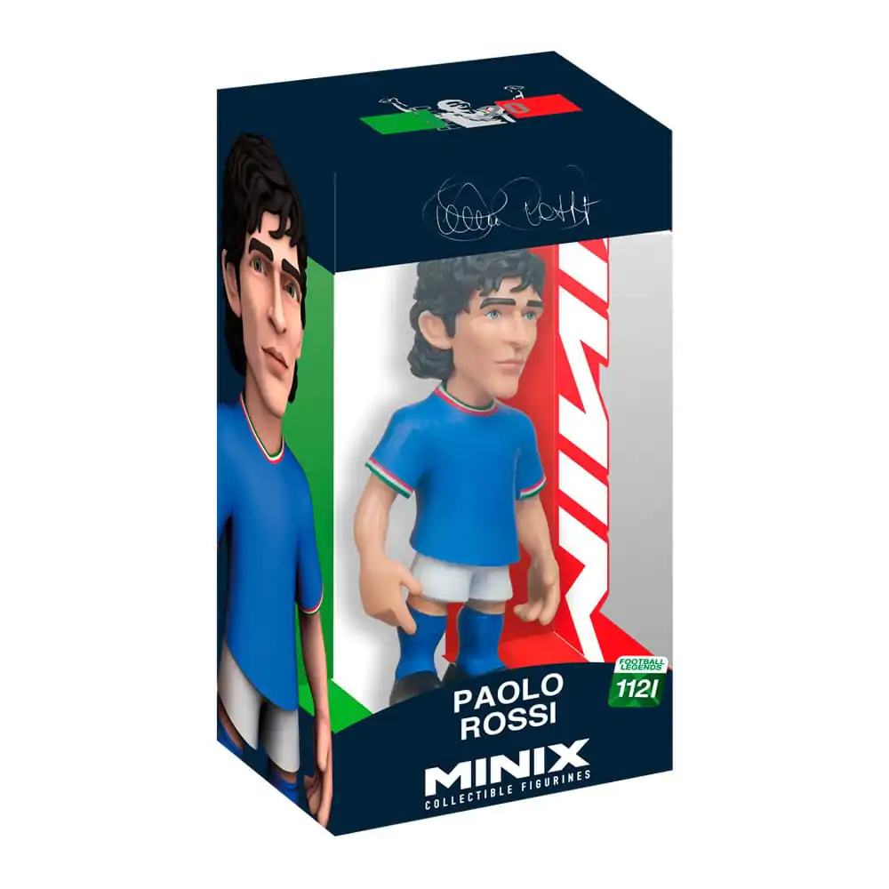 Italian Football Legend Minix Figur Paolo Rossi 12 cm Produktfoto
