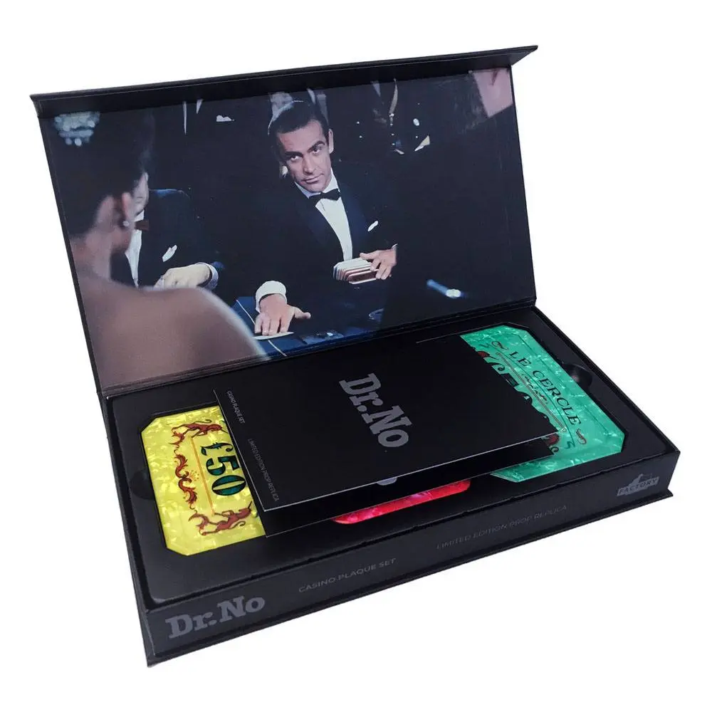 James Bond Replik 1/1 Dr. No Casino Plaketten Limited Edition termékfotó