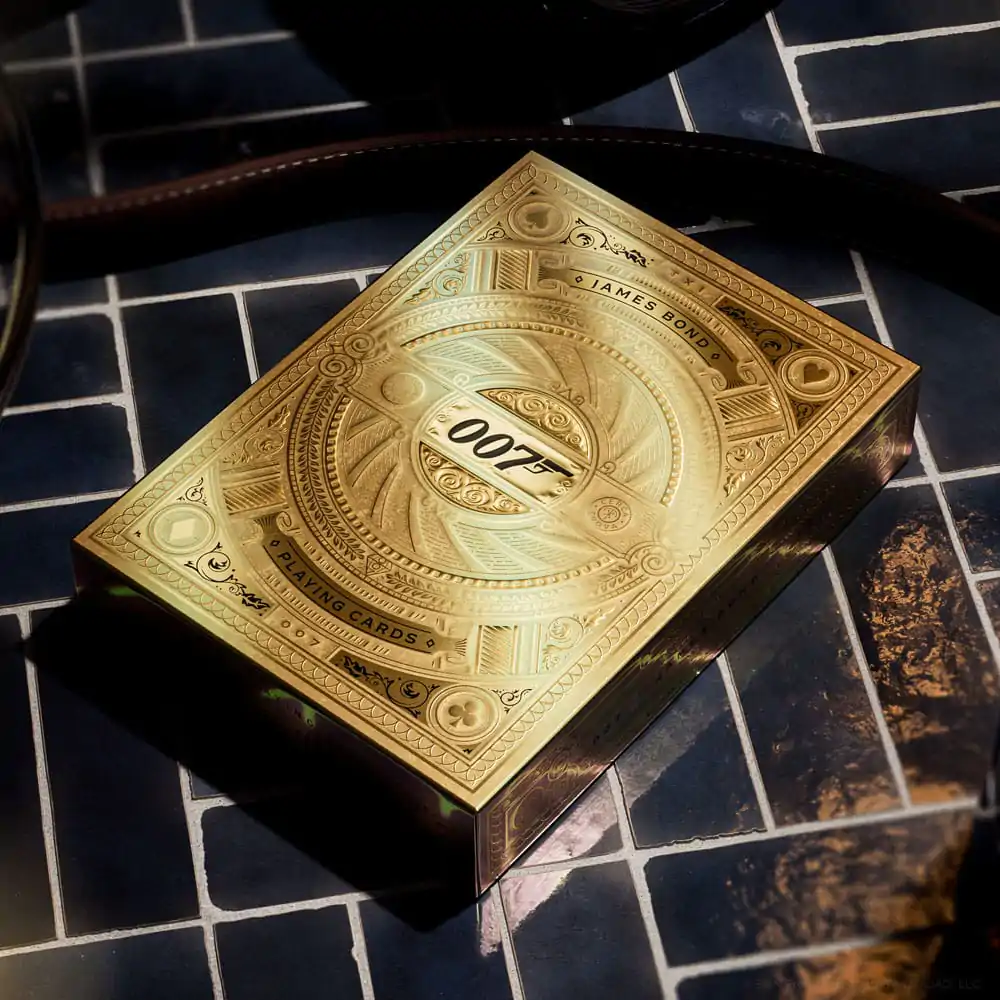 James Bond Spielkarten Box Set James Bond Gold Edition Produktfoto