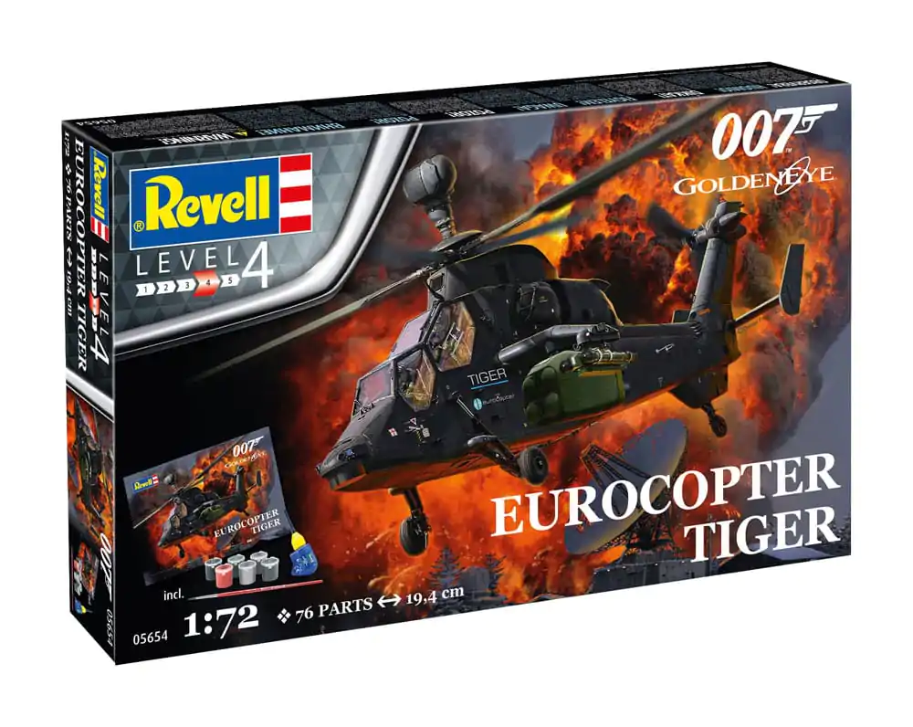 James Bond Modellbausatz Geschenkset Eurocopter Tiger (GoldenEye) termékfotó