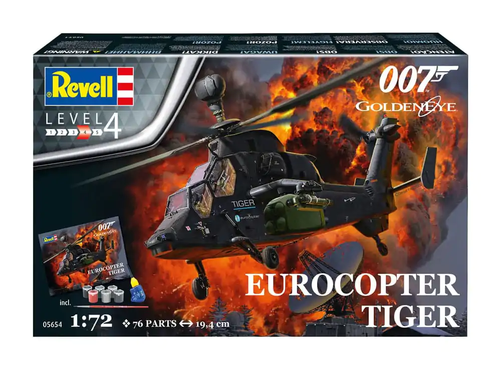 James Bond Modellbausatz Geschenkset Eurocopter Tiger (GoldenEye) termékfotó