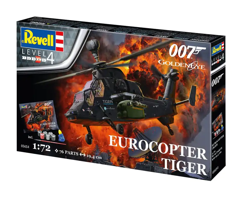 James Bond Modellbausatz Geschenkset Eurocopter Tiger (GoldenEye) termékfotó