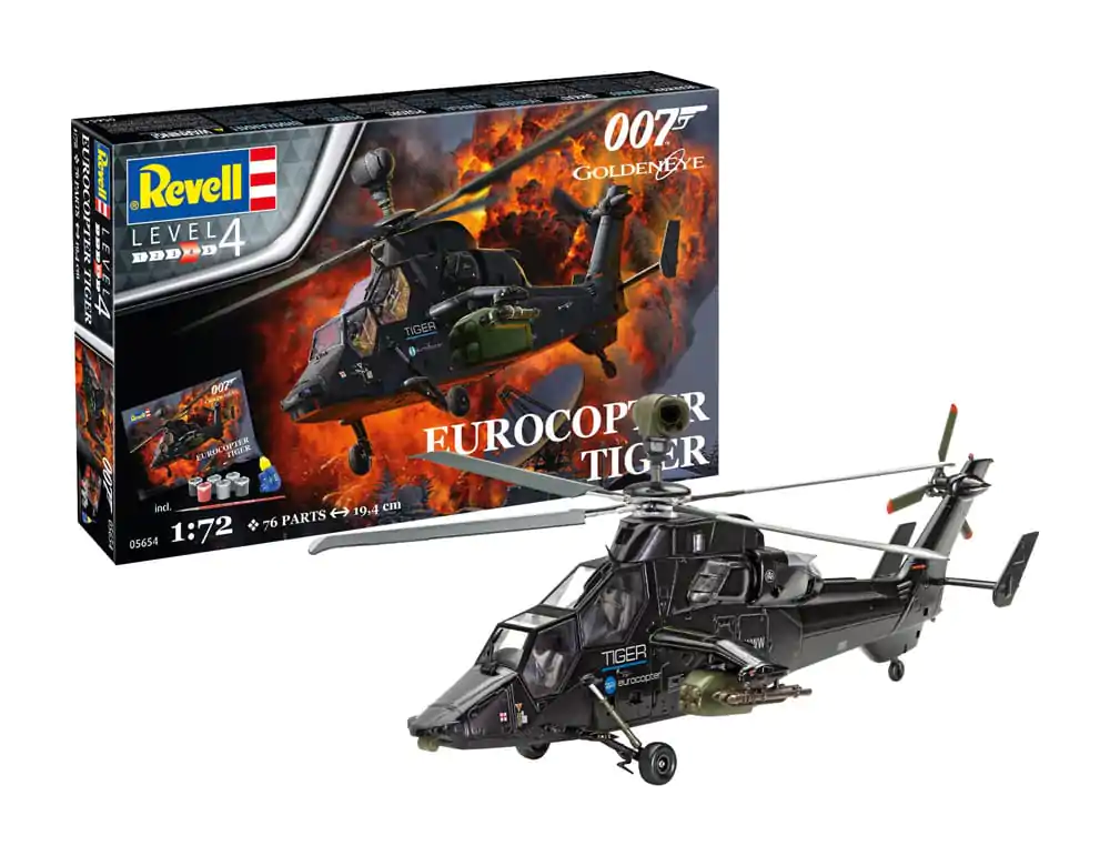 James Bond Modellbausatz Geschenkset Eurocopter Tiger (GoldenEye) termékfotó