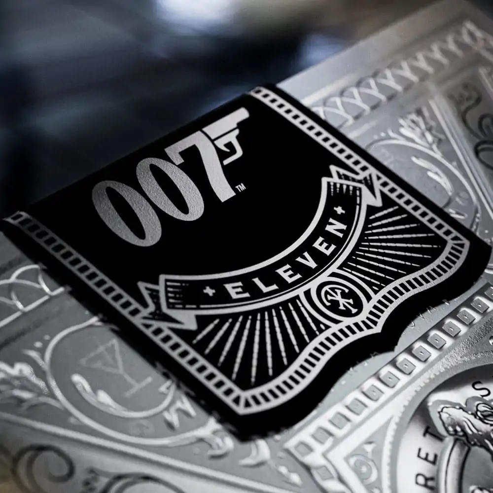 James Bond Spielkarten Silver Edition Produktfoto