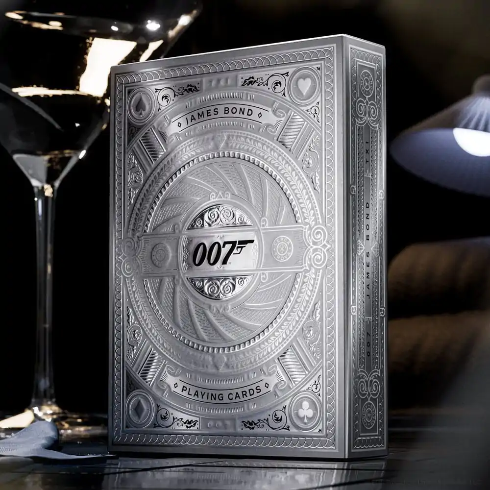 James Bond Spielkarten Silver Edition Produktfoto