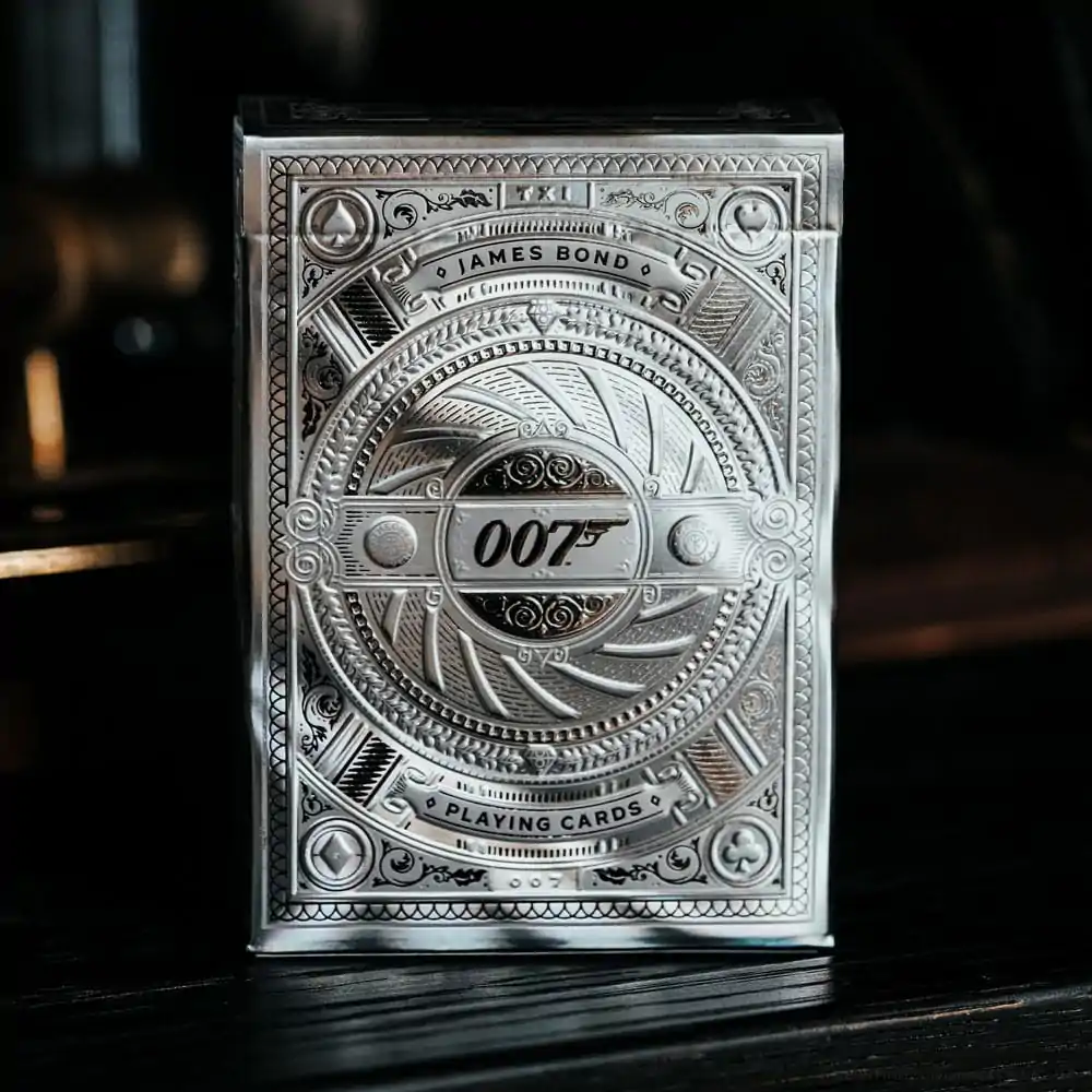 James Bond Spielkarten Silver Edition Produktfoto