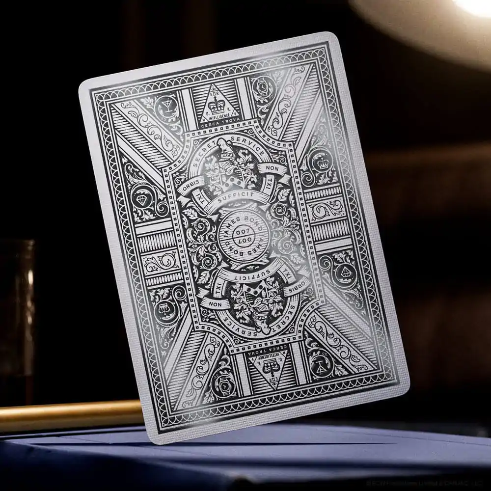 James Bond Spielkarten Silver Edition Produktfoto