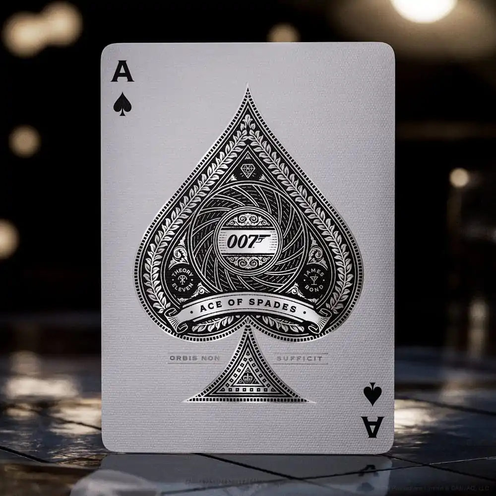 James Bond Spielkarten Silver Edition Produktfoto