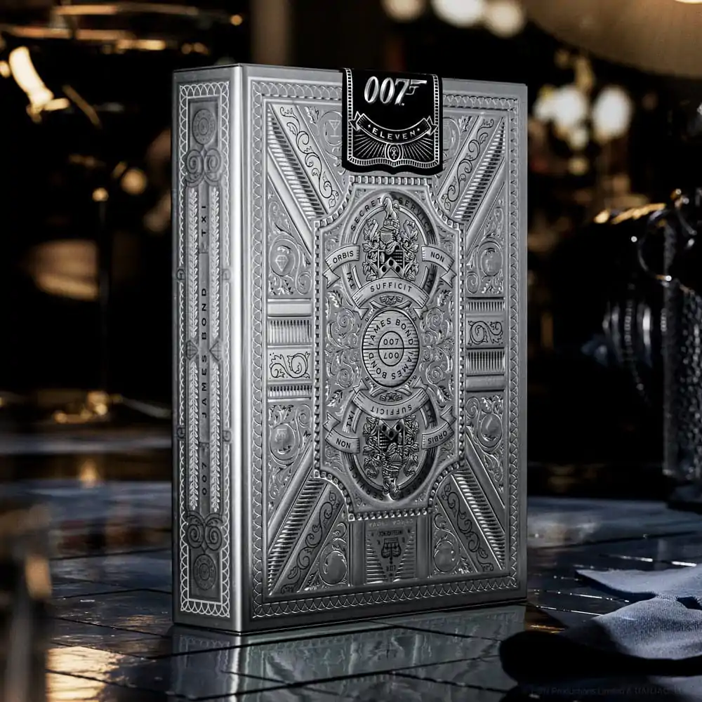 James Bond Spielkarten Silver Edition Produktfoto