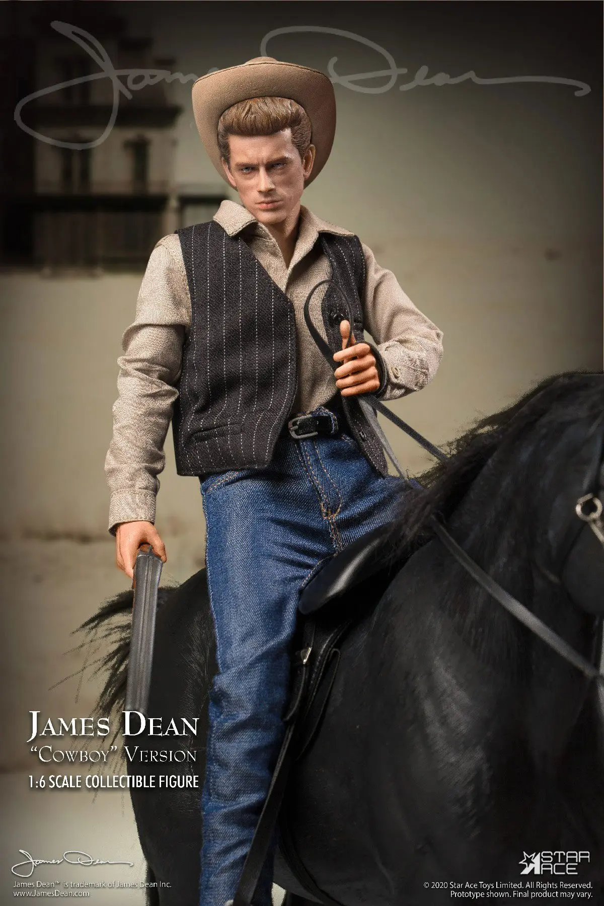 James Dean Actionfigur 1/6 James Dean Cowboy Deluxe Ver. 30 cm Produktfoto