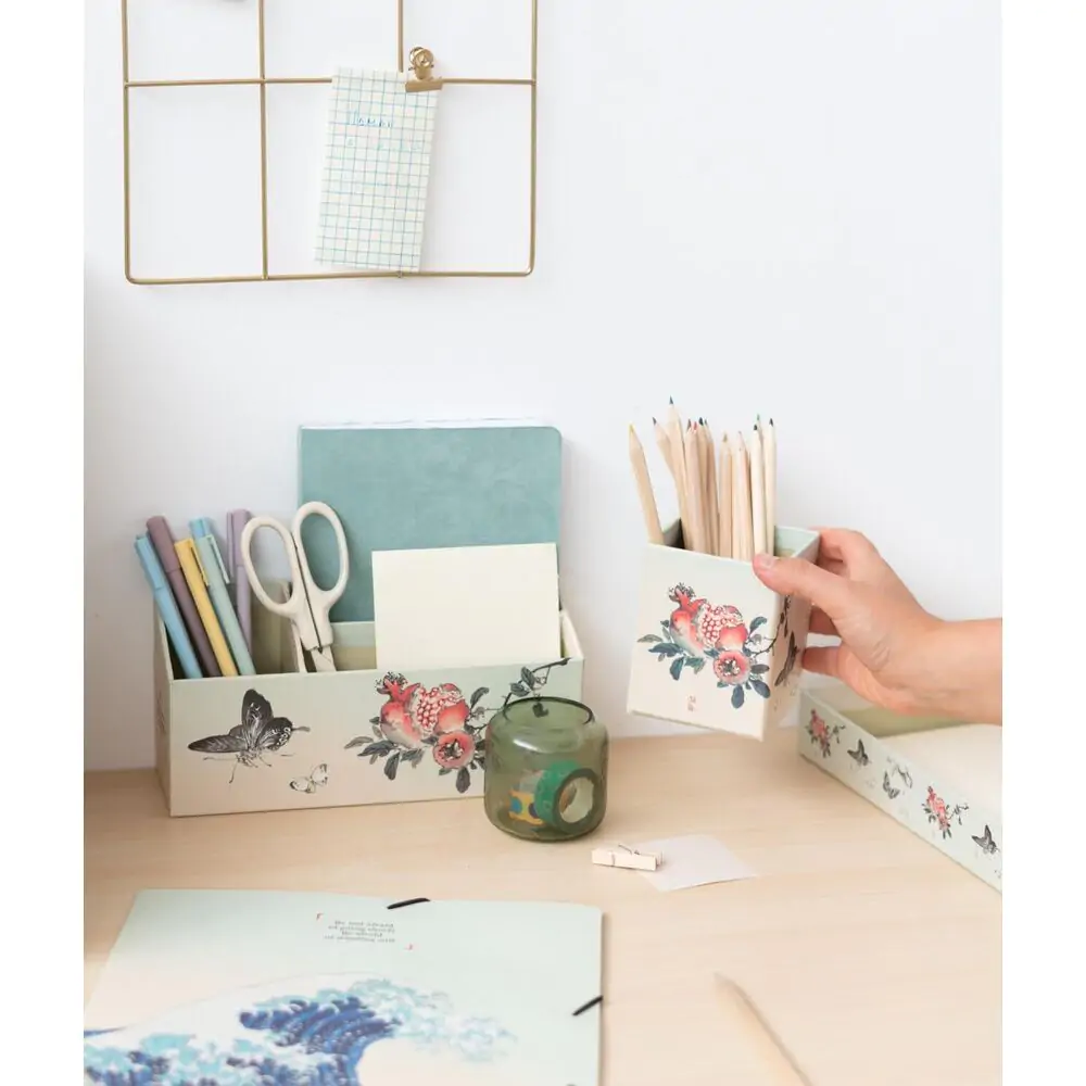 Japanischer Kunst Schreibtischorganizer Produktfoto