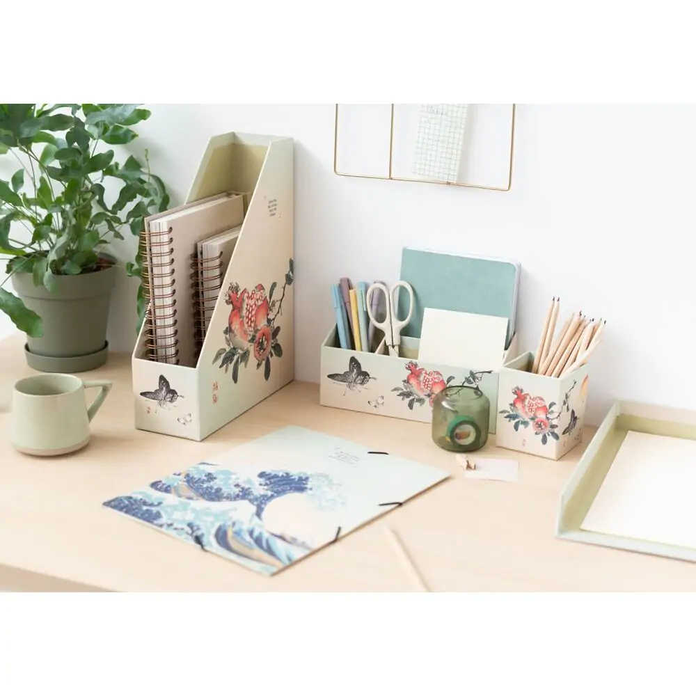 Japanischer Kunst Schreibtischorganizer Produktfoto