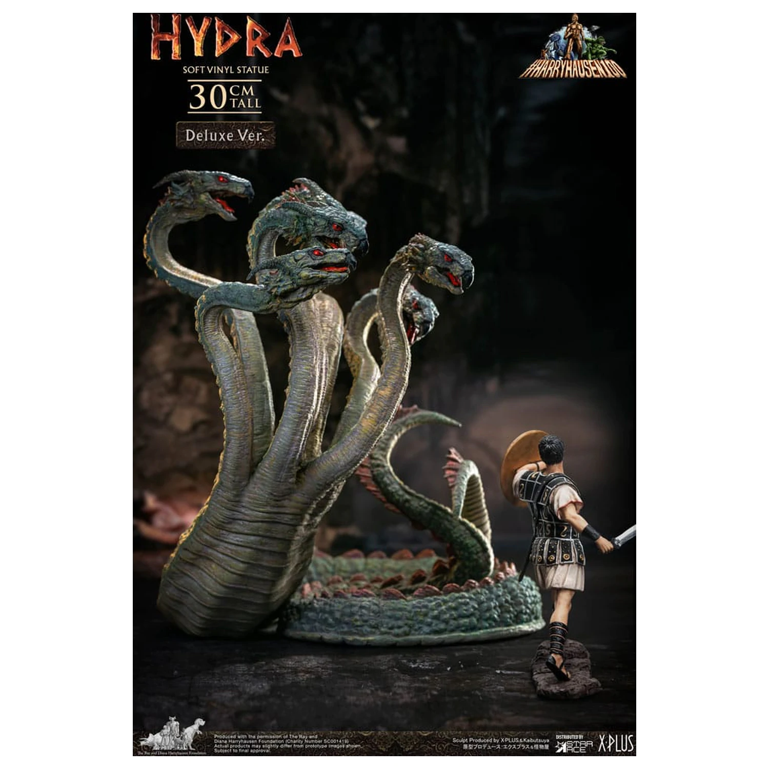Jason and the Argonauts Weichvinyl Statue Hydra Deluxe Version 30 cm Produktfoto