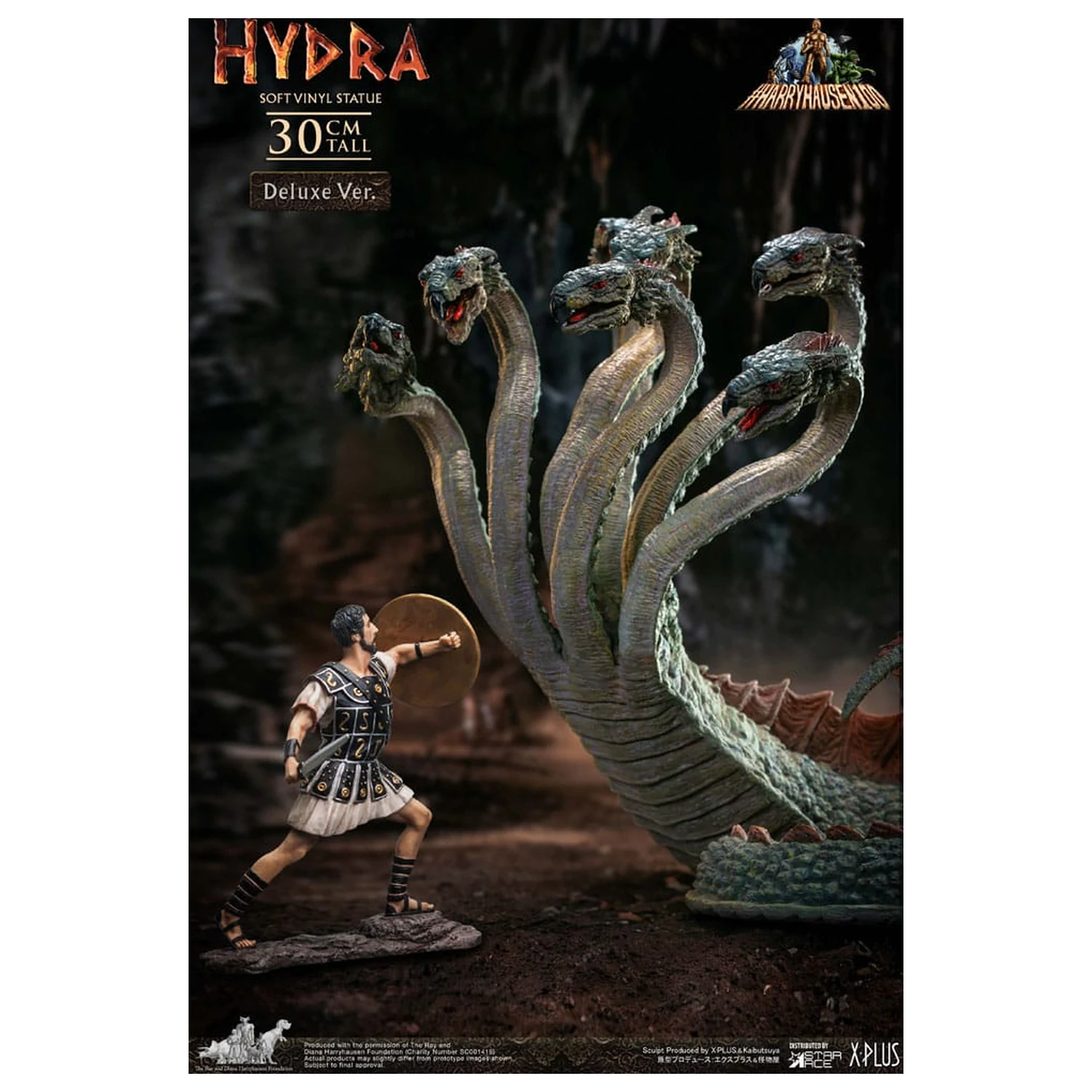 Jason and the Argonauts Weichvinyl Statue Hydra Deluxe Version 30 cm Produktfoto